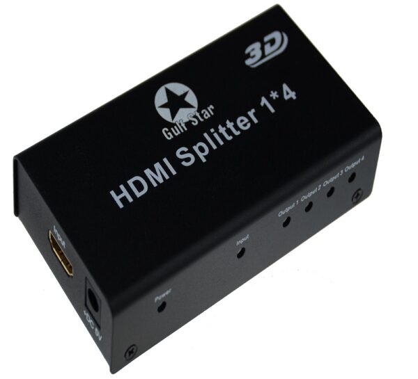 GULF STAR 4 WAY HDMI SPLITTER GS -848