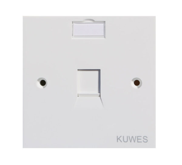 KUWES SINGLE FACE PLATE