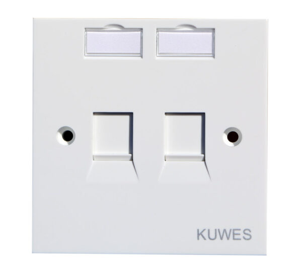 KUWES TWIN FACE PLATE